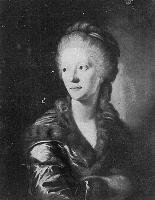 Portrait of an unidentified woman, 1750, Christian Ludwig Seehas