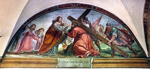 Cristo verso il calvario e la Veronica, 1613, Fabrizio Boschi
