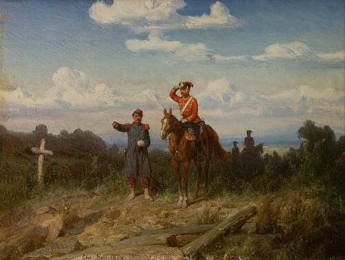 Scenes in the Franco-Prussian War, 1874, Christian Sell