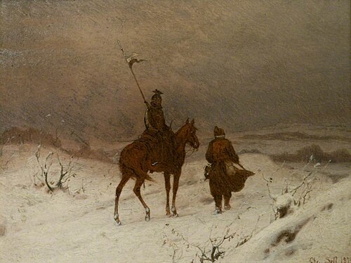 Scenes in the Franco-Prussian War, 1874, Christian Sell