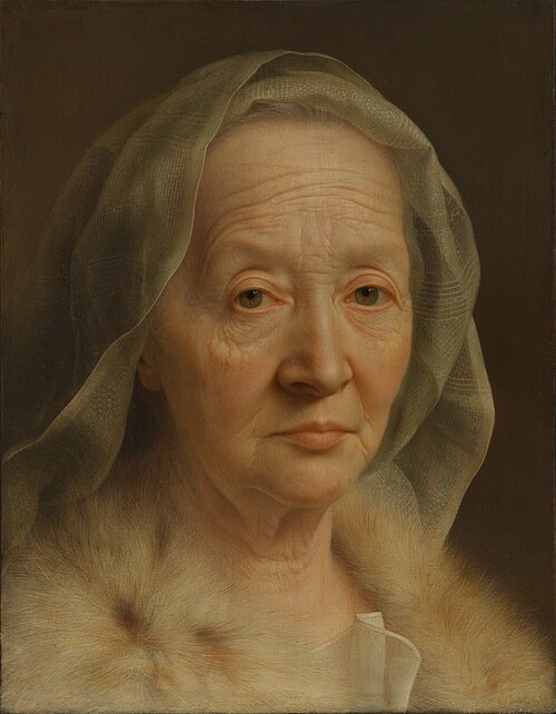 Portrait of an Old Woman, 1749, Christian Seybold