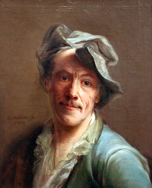 Self-Portrait, 1759, Christian Seybold