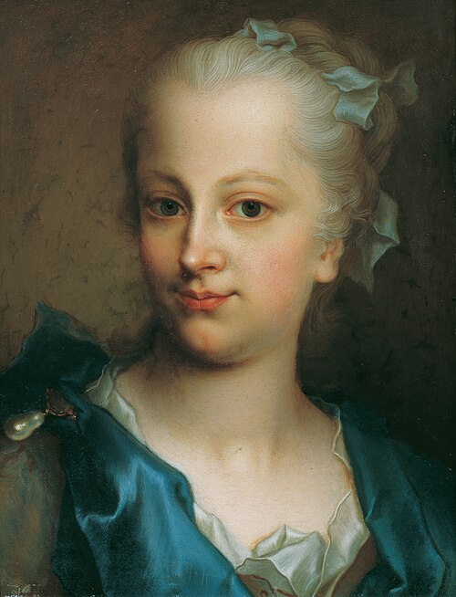 Mädchen in blauem Kleid, , Christian Seybold