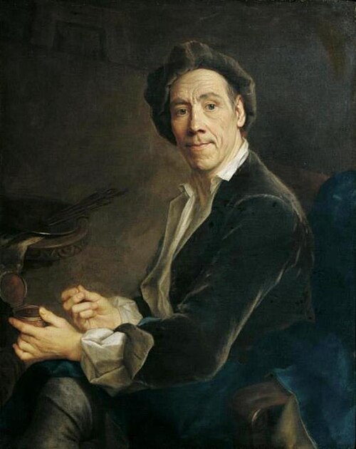 Selbstporträt mit Schnupftabakdose, 1645, Christian Seybold