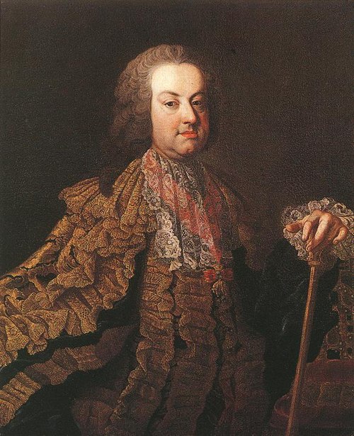 Portrait of Emperor Franz I von Lothringen (1708-1765), 1750, Martin van Meytens