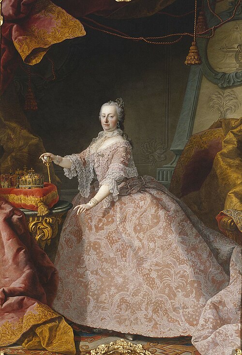 Maria Theresia of Austria at the Age of 35, 1752, Martin van Meytens