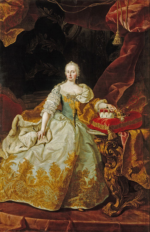 Cesarica Marija Terezija, 1742, Martin van Meytens