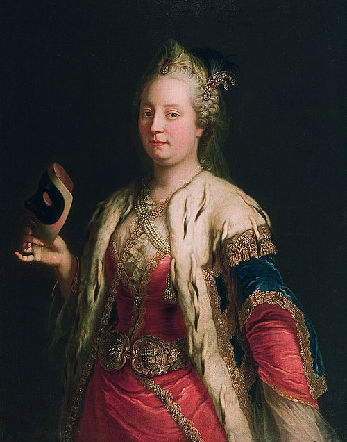 Porträt der Maria Theresia (1717-1780), 1744, Martin van Meytens