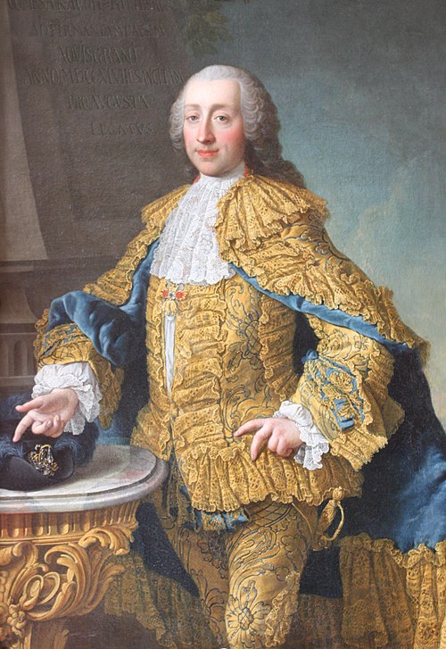 Porträt des Wenzel Anton Graf von Kaunitz-Riethberg, Gesandter Österreichs (1711-1794), , Martin van Meytens