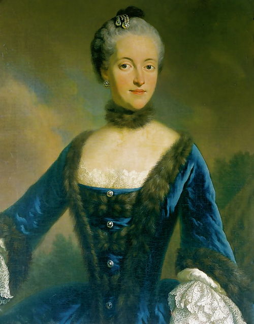 Portrait of Maria Josepha of Bavaria (1739-1767), 1765, Martin van Meytens
