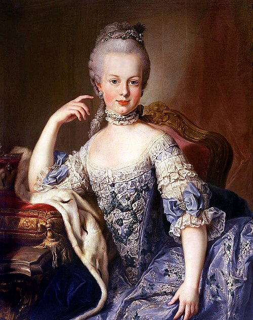 Porträt des Marie Antoinette (1755-1793), 1767, Martin van Meytens