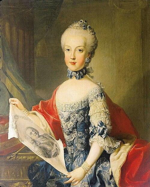 Portrait of female, 1767, Martin van Meytens