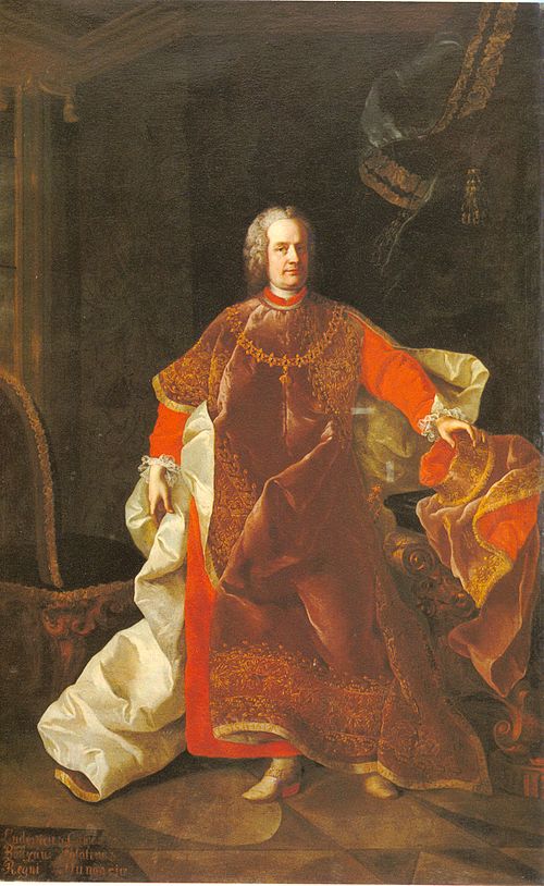 Batthyány Lajos magyar főnemes, kancellár, az utolsó nemzeti nádor., 1744, Martin van Meytens