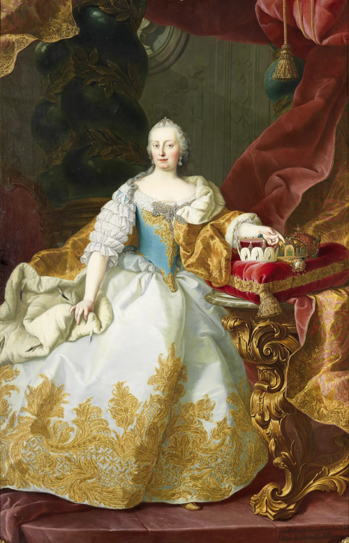 Portrait of Maria Theresa of Austria, 1800, Martin van Meytens