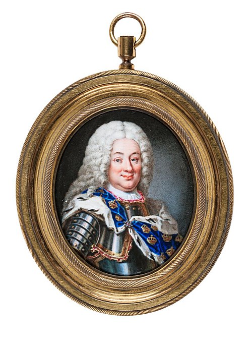 Frederick I, King of Sweden, 1730, Martin van Meytens