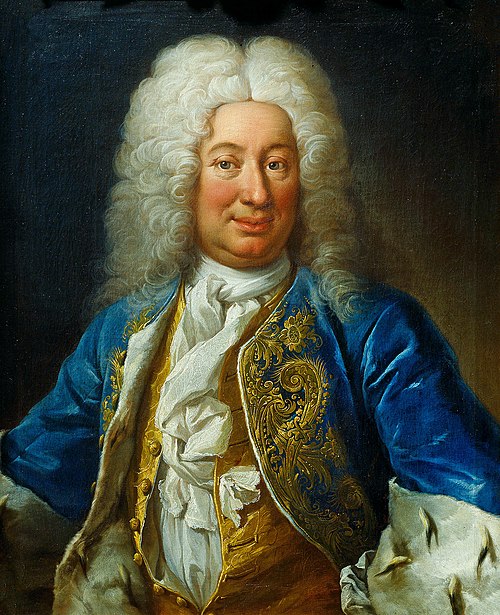 Portrait of Frederick I, 1676-1751, king of Sweden, landgrave of Hessen-Kassel, 1730, Martin van Meytens