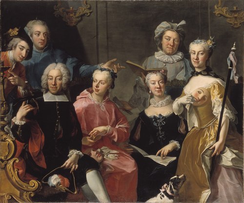Family Group, 1730, Martin van Meytens