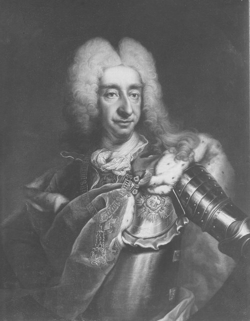 Viktor Amadeus II, 1666-1732, kung av Sicilien och Sardinien, 1750, Martin van Meytens