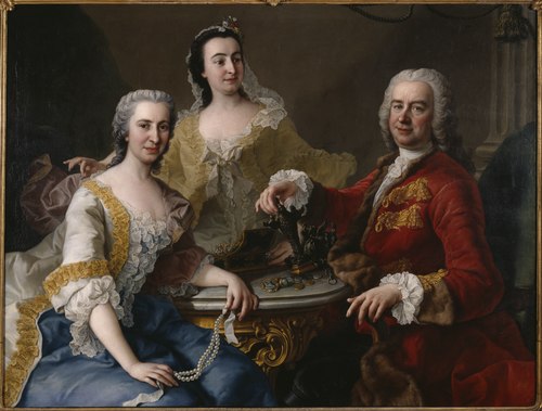 Joseph de France and his Family, 1748, Martin van Meytens