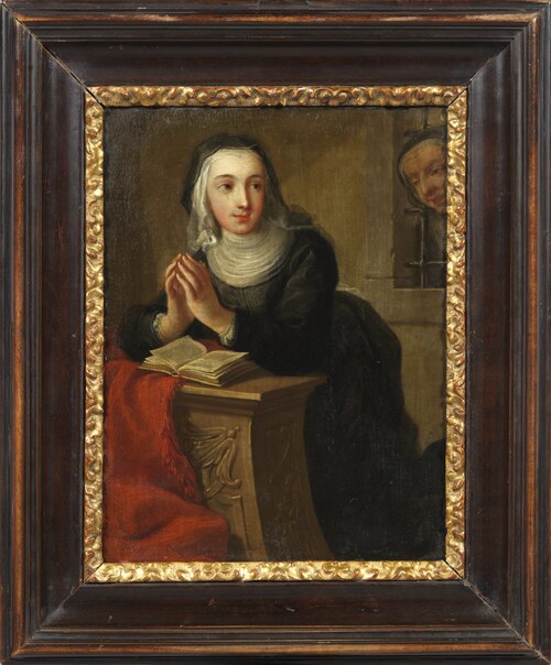 Kneeling Nun, 1731, Martin van Meytens