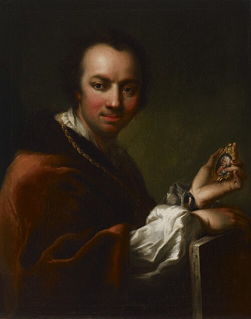 Self-portrait, 1734, Martin van Meytens