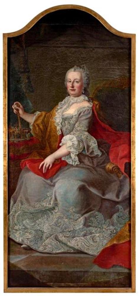 Portrait of Maria Theresia of Austria (1717-1780) as Queen of Hungary, 1764, Martin van Meytens