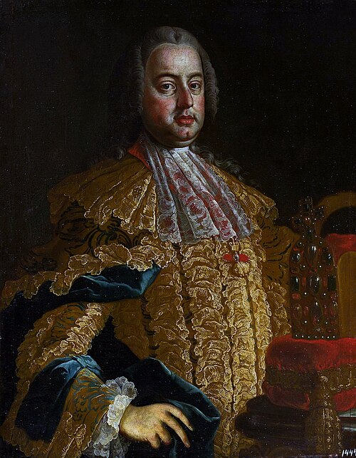 Portrait of Emperor Francis I., 1745, Martin van Meytens