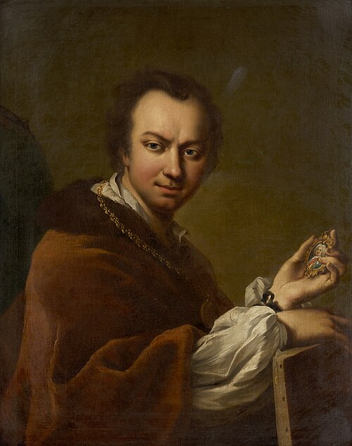Selbstbildnis, 1733, Martin van Meytens