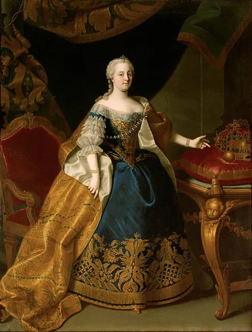 Portrait of Maria Theresa of Austria (1717-1780), 1750, Martin van Meytens