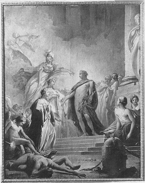 Allegorische Szene (?), , Christian Wink