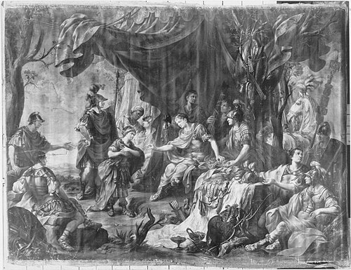 Großmut des Scipio, 1776, Christian Wink