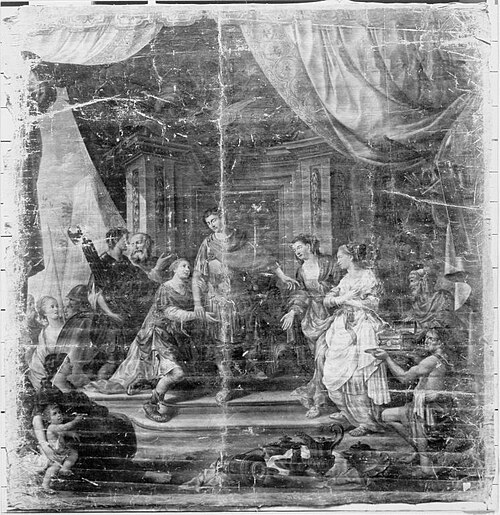 Enthaltsamkeit des Scipio, 1781, Christian Wink
