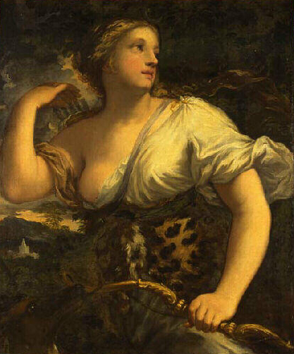 Diana Cazadora, 1700, Anton Domenico Gabbiani