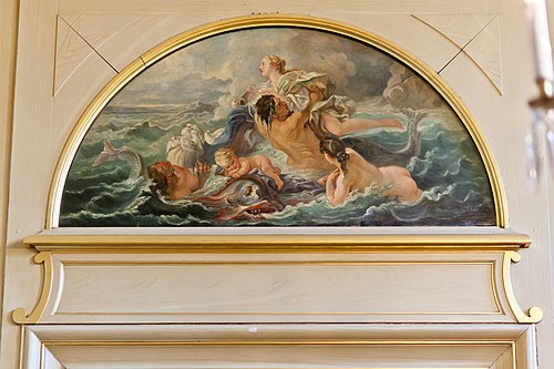 Sea Nymphs and Tritons, 1897, Maria Elisabeth Eleonora Hennig