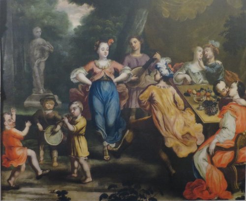 The Garden Party, 1758, Mathias Blumenthal