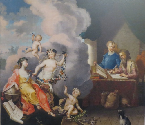 The Apotheosis of Trade and Shipping, 1759, Mathias Blumenthal