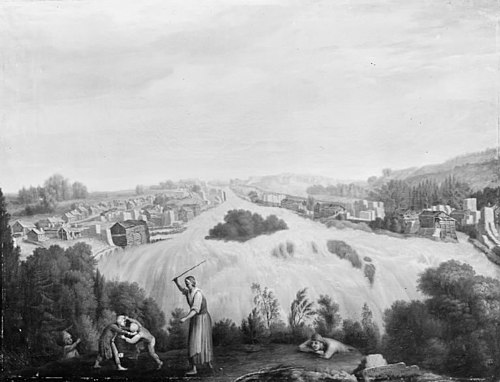 The Sawmill of Tistedal, 1748, Mathias Blumenthal