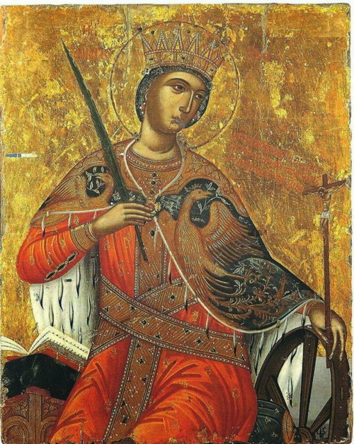 Saint Catherine of Alexandria, 1608, Ieremias Palladas