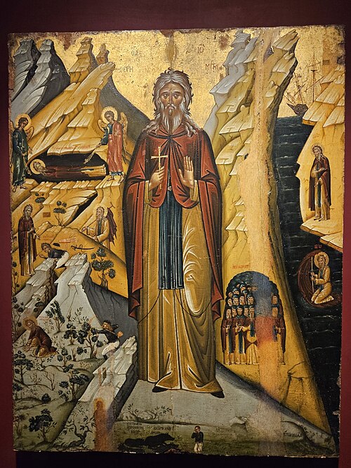 São João, o Eremita, 1700, Ieremias Palladas