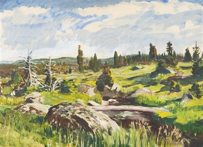 A Brook in the Mountains, , Antonín Hudeček