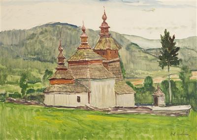 Tyšová Church in Transcarpathian Ukraine, , Antonín Hudeček