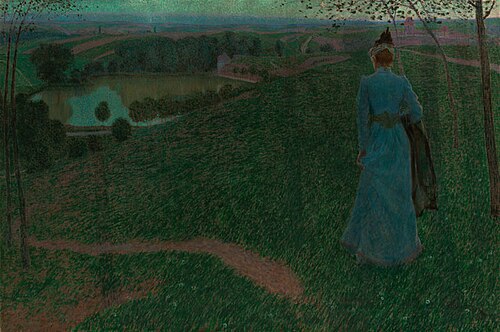 Evening Silence, 1900, Antonín Hudeček
