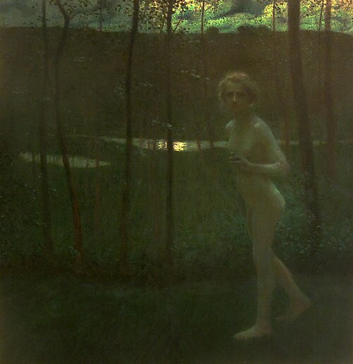 Psyche, 1901, Antonín Hudeček