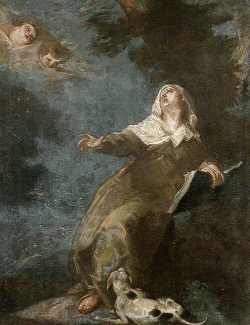 Saint Margaret of Cortona, , Giuseppe Bazzani