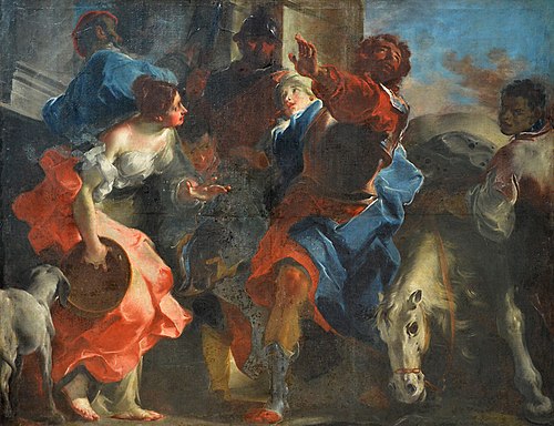 La Fille de Jephté, 1701, Giuseppe Bazzani