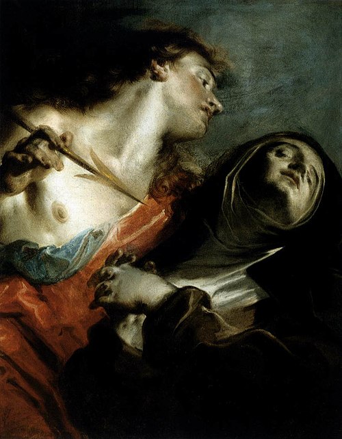 The Ecstasy of Saint Theresa, 1750, Giuseppe Bazzani