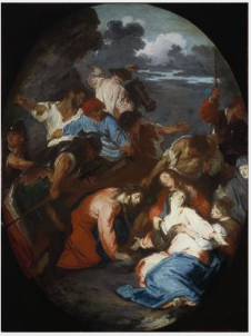 Christ Meets his Mother, 1750, Giuseppe Bazzani