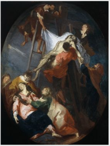 The Descent from the Cross, 1750, Giuseppe Bazzani