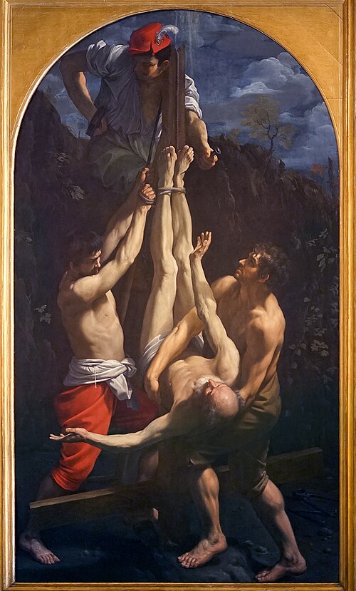 Crucifiement de saint Pierre, 1604, Guido Reni