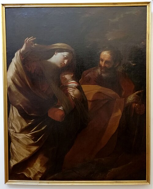 La Fuite en Égypte, 1650, Guido Reni